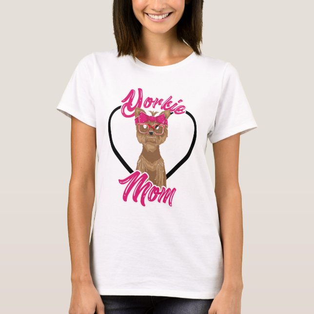Yorki-Mama T-Shirt (Vorderseite)