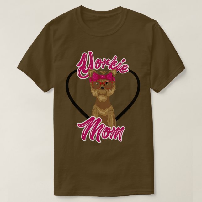 Yorki-Mama T-Shirt (Design vorne)