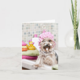 Yorkie Anmerkungs-Karte Karte