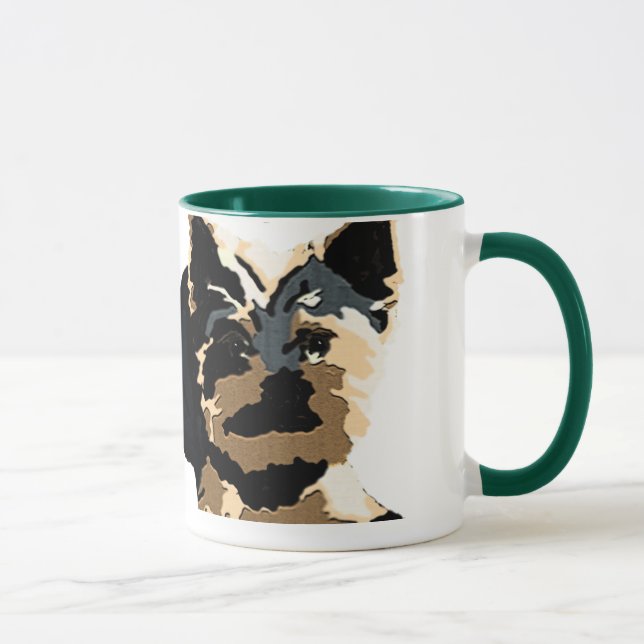 Yorkie Art Tasse (Rechts)