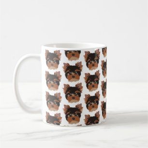 Yorkie auf Tasse