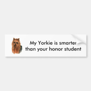 Yorkie Autoaufkleber