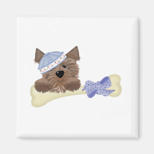 Yorkie BabyPuppy Magnet