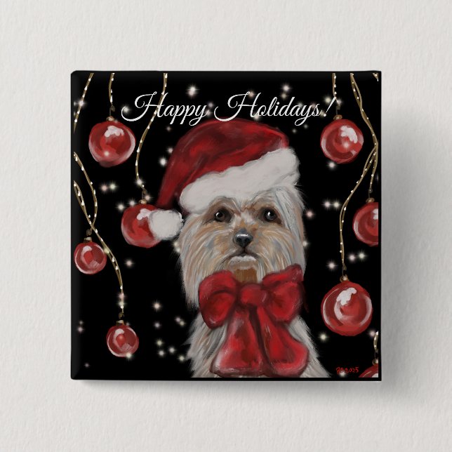 Yorkie Button (Vorderseite)