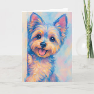Yorkie Card - Leere Karte