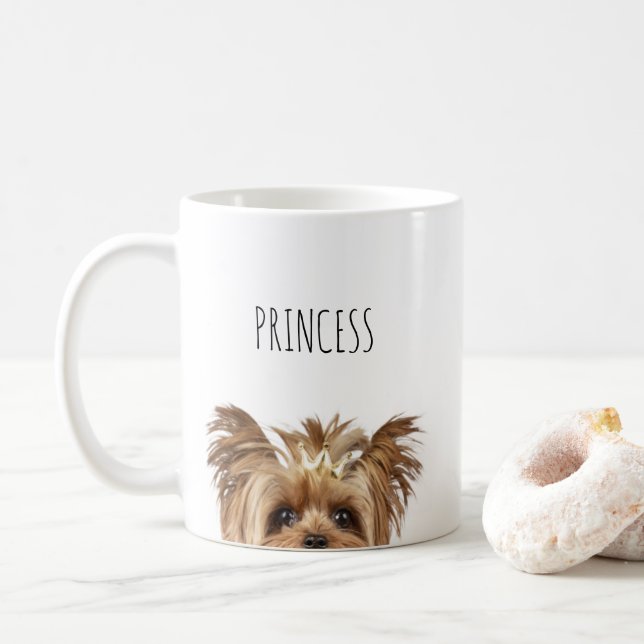 Yorkie Coffee Tasse (Mit Donut)