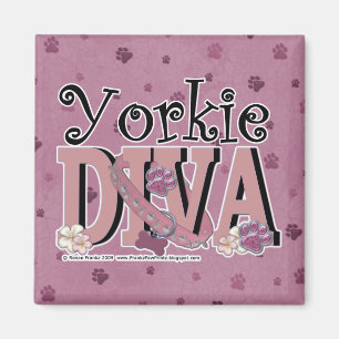 Yorkie DIVA Magnet