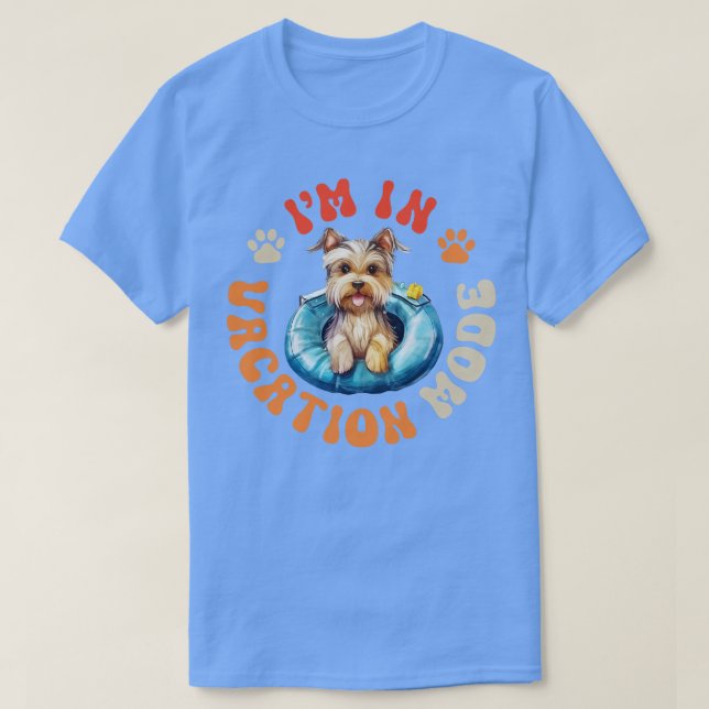 Yorkie Dog 2 T-Shirt (Design vorne)