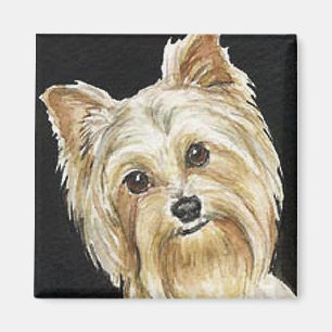 "Yorkie" Dog Art Magnet