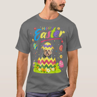 Yorkie Dog Lover Ostern Egg Yorkie Happy Eas T-Shirt