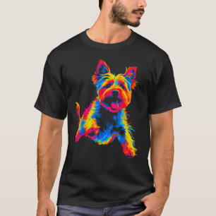 Yorkie Dog Vintag Yorkshire Terrier T-Shirt