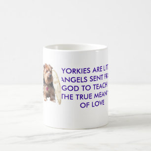 Yorkie Engel Tasse