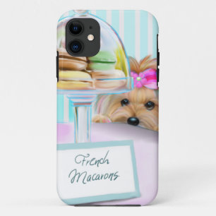 Yorkie Franzosen Macarons Case-Mate iPhone Hülle
