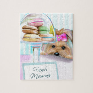 Yorkie Franzosen Macarons Puzzle