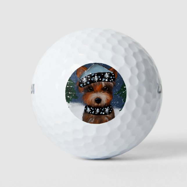 Yorkie Golfball (Vorderseite)