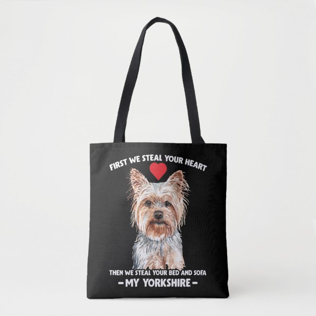 Yorkie-Hundegeschenk Yorkshire-Liebhaber (Vorderseite)