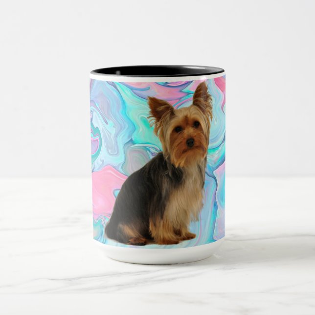 Yorkie Kaffee-Tasse Tasse (Zentrum)