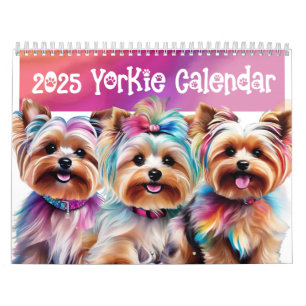 Yorkie-Kalender 2025 Kalender