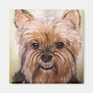 Yorkie Lächeln Magnet