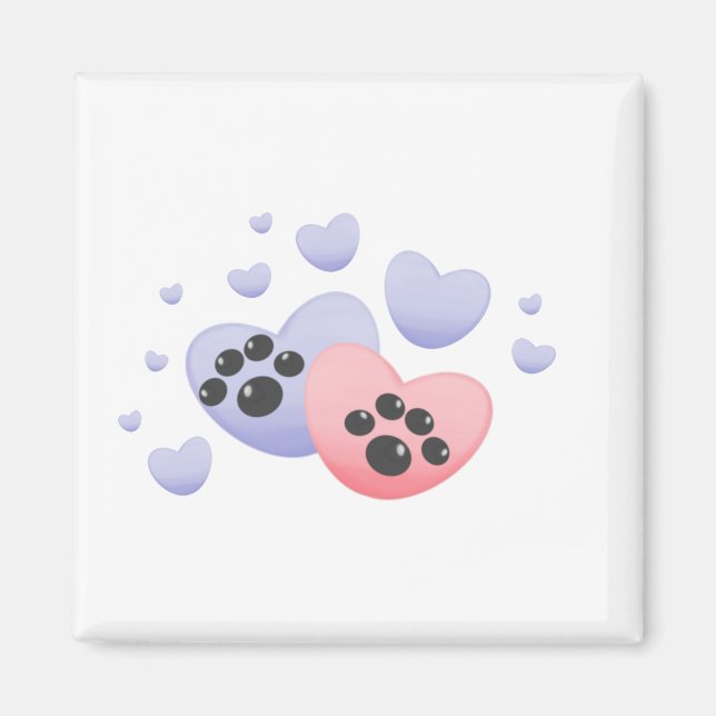 Yorkie-Liebe Magnet (Vorne)