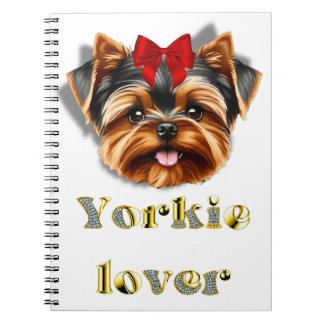 Yorkie-Liebesnotebook Notizblock