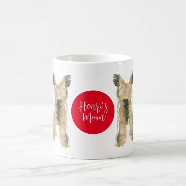 Yorkie Lover Geschenk Kaffeetasse (Mittel)