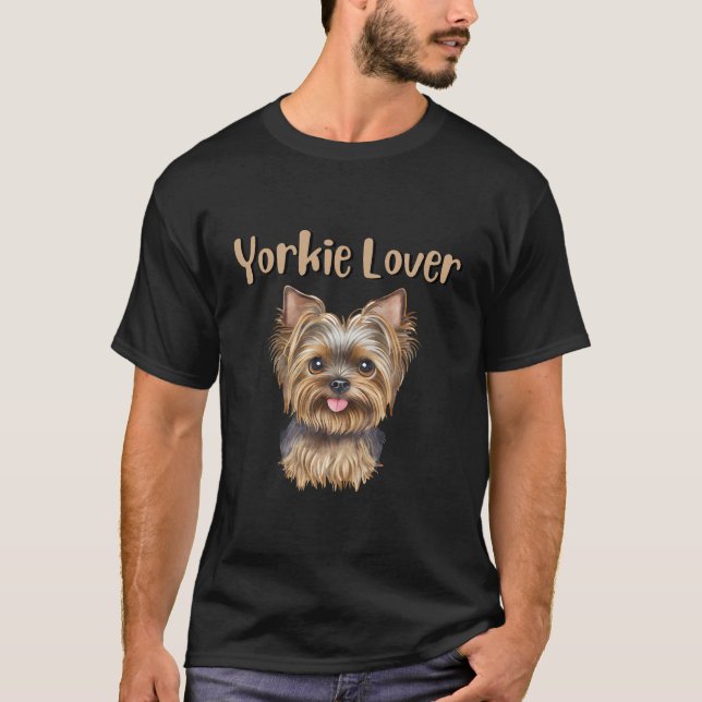 Yorkie Lover T-Shirt (Vorderseite)