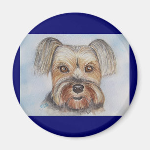 yorkie Magnet von der kundenspezifischen Malerei