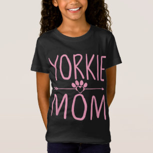 Yorkie Mama Funny Dog Lover Mama Mütter Tagesgesch T-Shirt