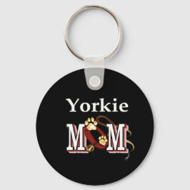 Yorkie Mama Geschenke Schlüsselanhänger