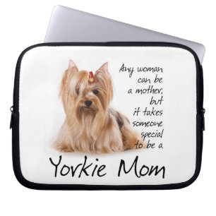 Yorkie Mama-Laptop-Hülse Laptopschutzhülle