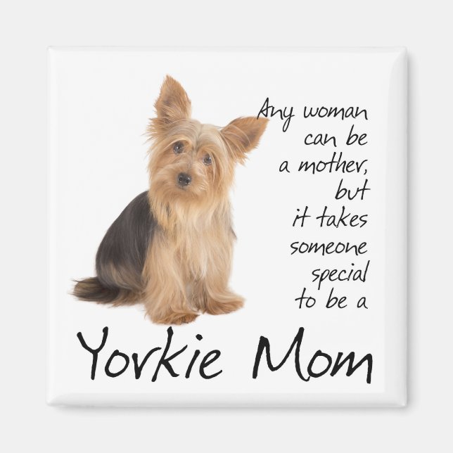 Yorkie Mama Magnet (Vorne)