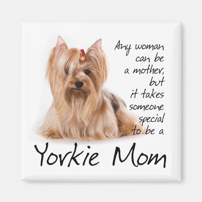 Yorkie Mama Magnet (Vorne)