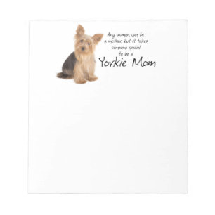 Yorkie Mama Notepad Notizblock