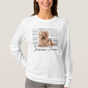 Yorkie Merkmal-Shirt T-Shirt
