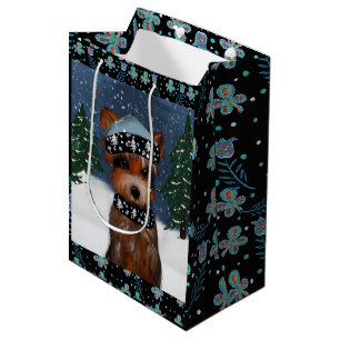 Yorkie mittlere geschenktüte