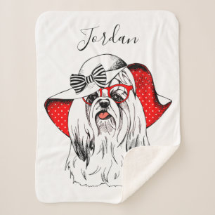 Yorkie Mode-Trieb   addieren Ihren Namen Sherpadecke