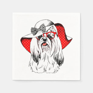 Yorkie Mode-Trieb Serviette