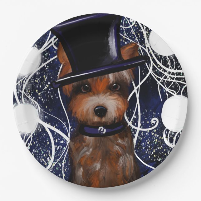 YORKIE PAPPTELLER (Vorderseite)