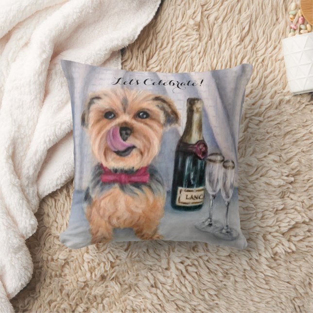 Yorkie Pillow Kissen (Decke)