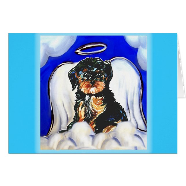 Yorkie Poo Angel (Vorderseite (Horizontal))