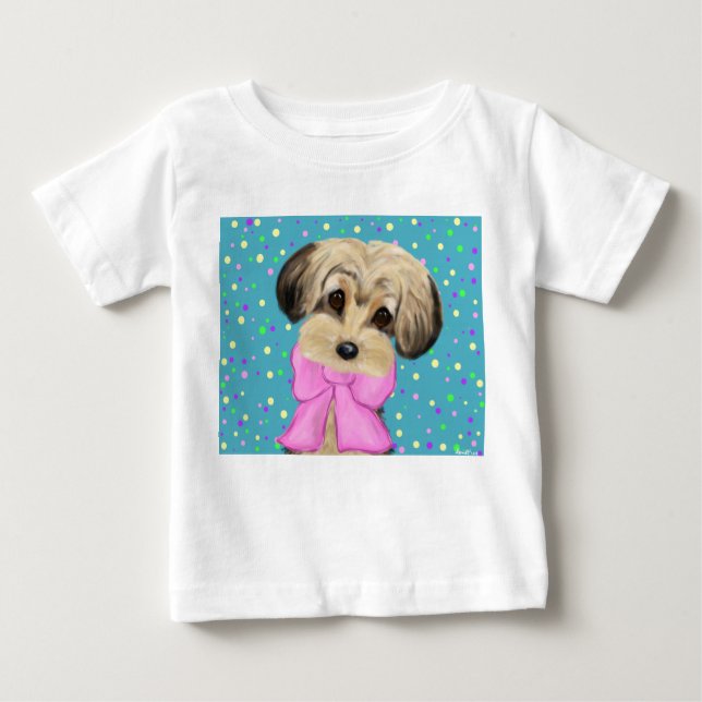 Yorkie Poo Baby T-shirt (Vorderseite)