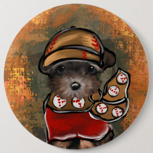 Yorkie Poo Button