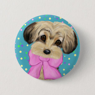 Yorkie Poo Button
