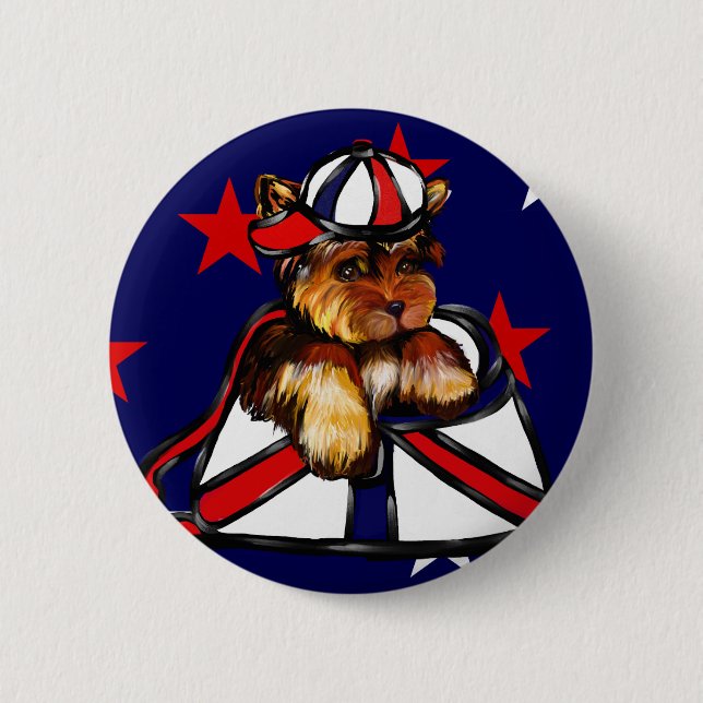 YORKIE POO BUTTON (Vorderseite)