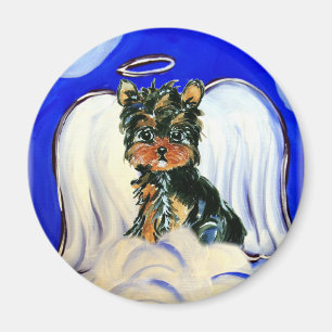 Yorkie Poo Engel Magnet
