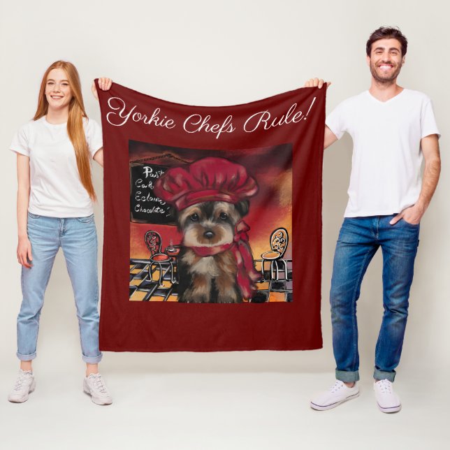 YORKIE POO FLEECEDECKE (Beispiel)