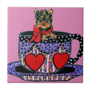 Yorkie Poo Fliese