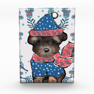 Yorkie Poo Fotoblock