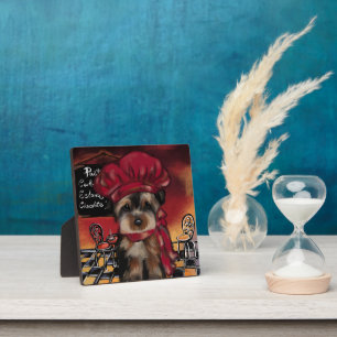 YORKIE POO FOTOPLATTE